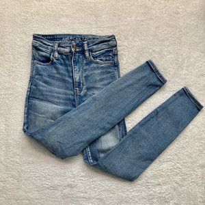 American Eagle Ne(X)t Level Stretch Distressed High Waist Jeggings